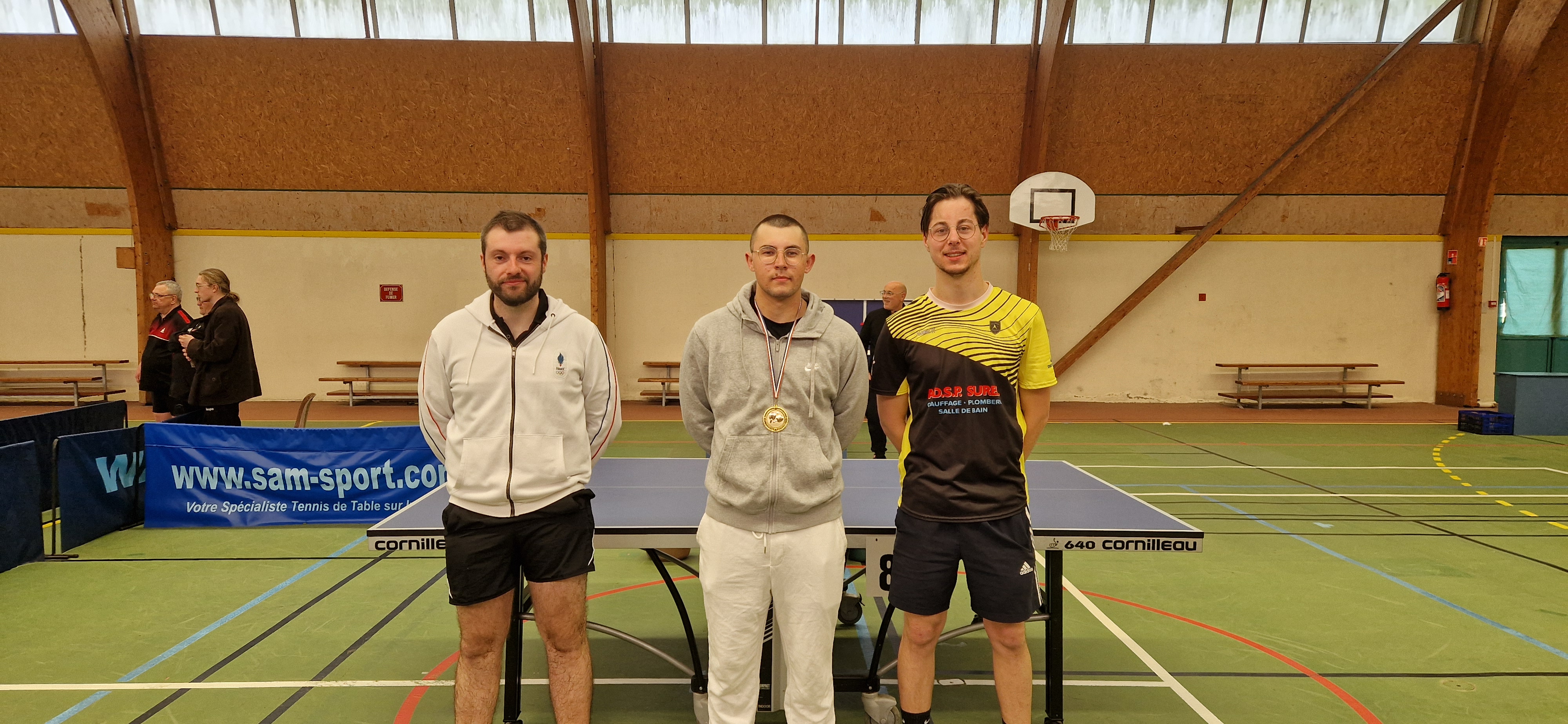 Tournois régional de tennis de table