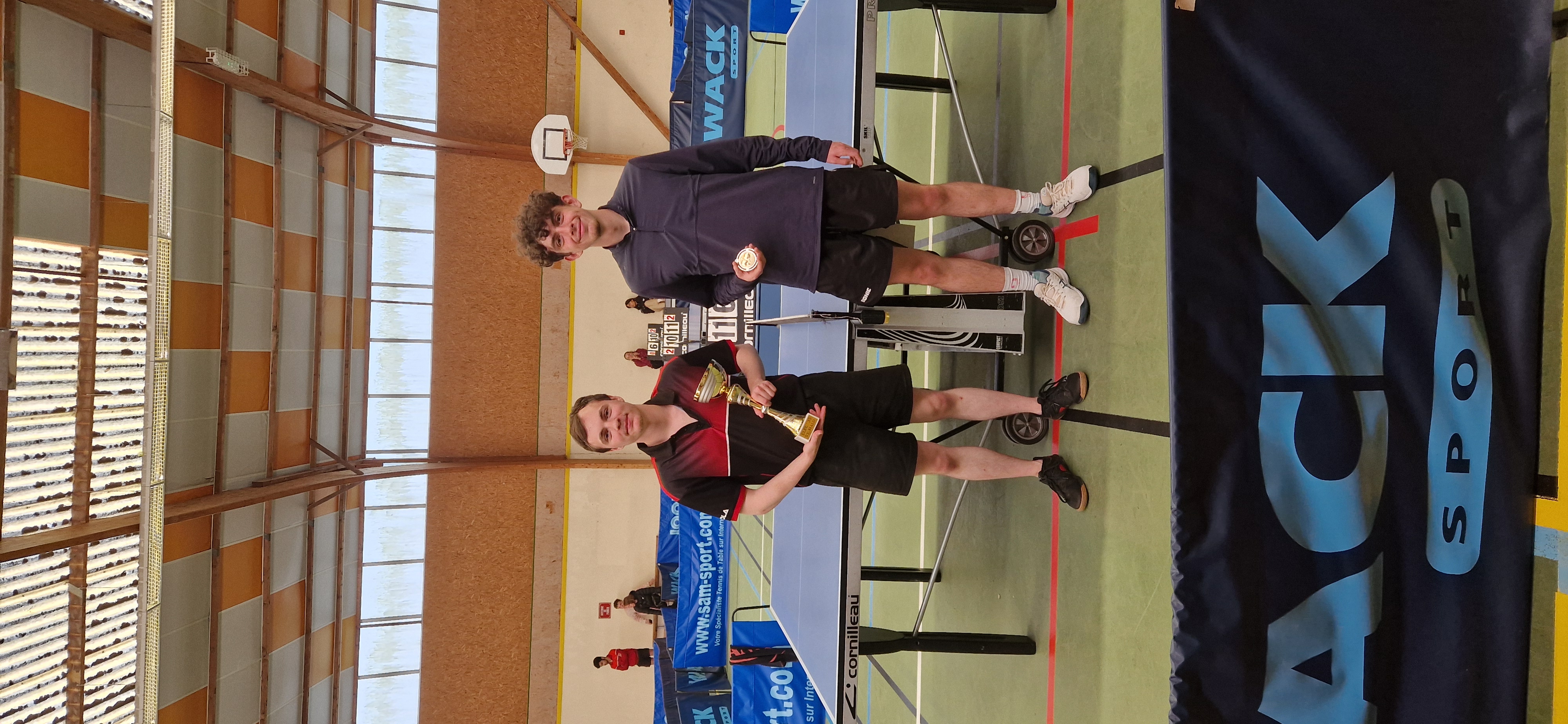 Tournois régional de tennis de table